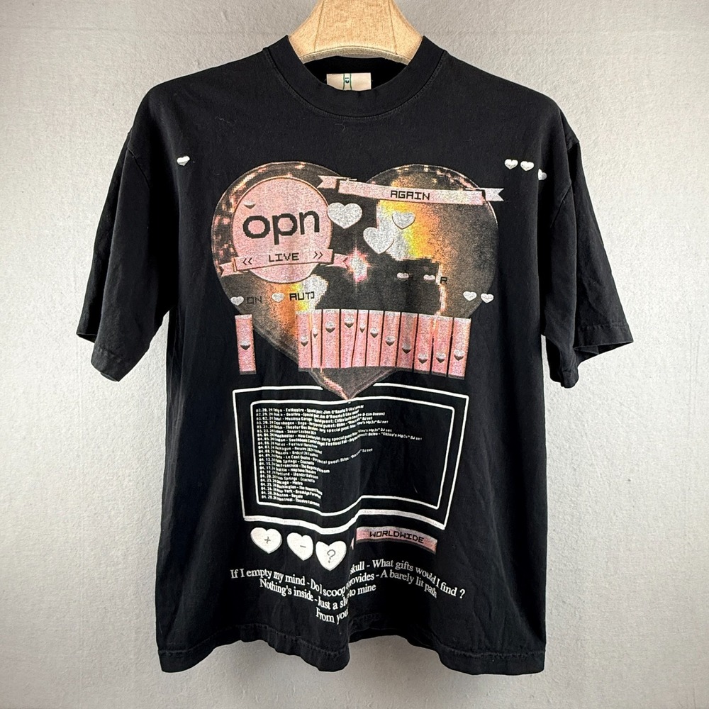 Online‎ Ceramics x Oneohtrix Point Never OPN 2024 Live Again Tour Shirt Large L